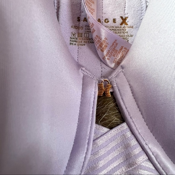 Savage X Fenty Purple Lilac Bra. I118 - Picture 3 of 5